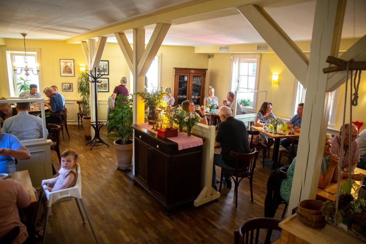 Altstadtwohnung Kromers & Restaurant Erfurt Buitenkant foto